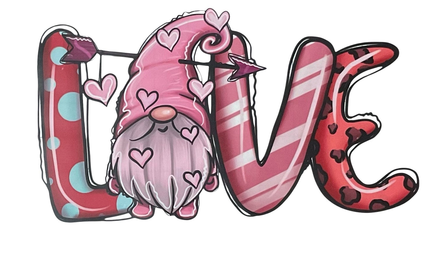 TRANSFER ONLY- Valentine Gnome Love