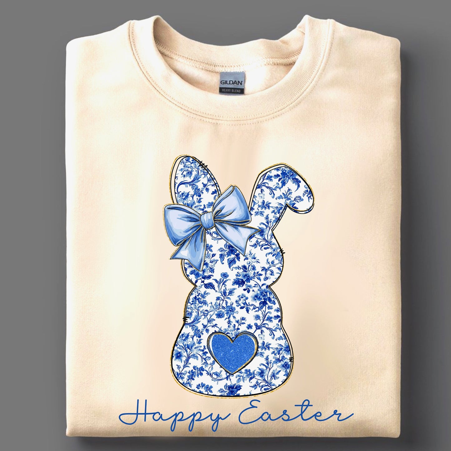 Youth Chinoiserie Easter Bunny Tee