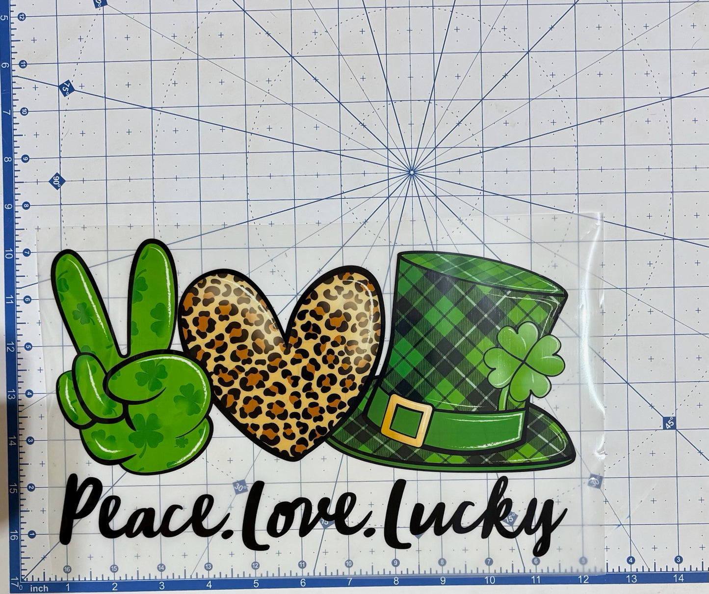 TRANSFER ONLY- Peace Love Lucky