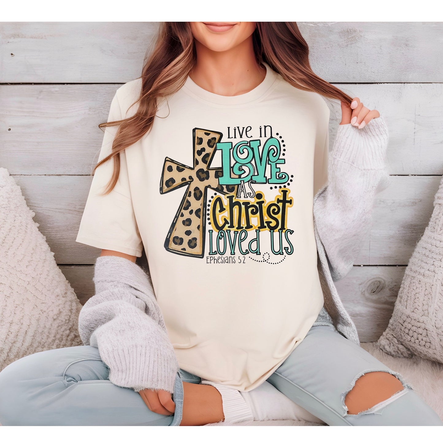 Live in Love Easter Tee