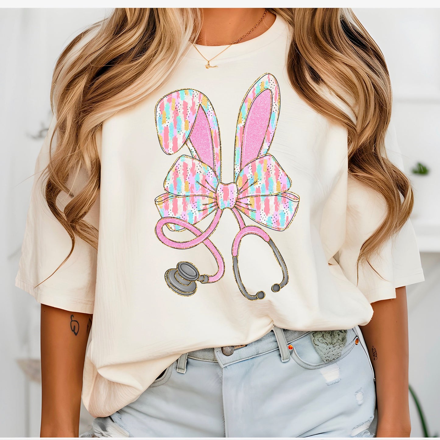 Nurse bunny Tee