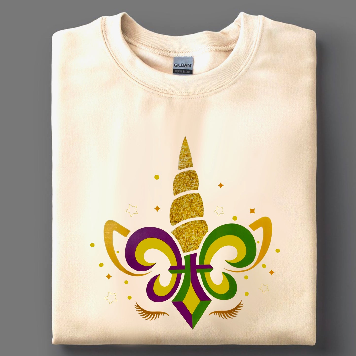 Youth Mardi Gras Unicorn Tee