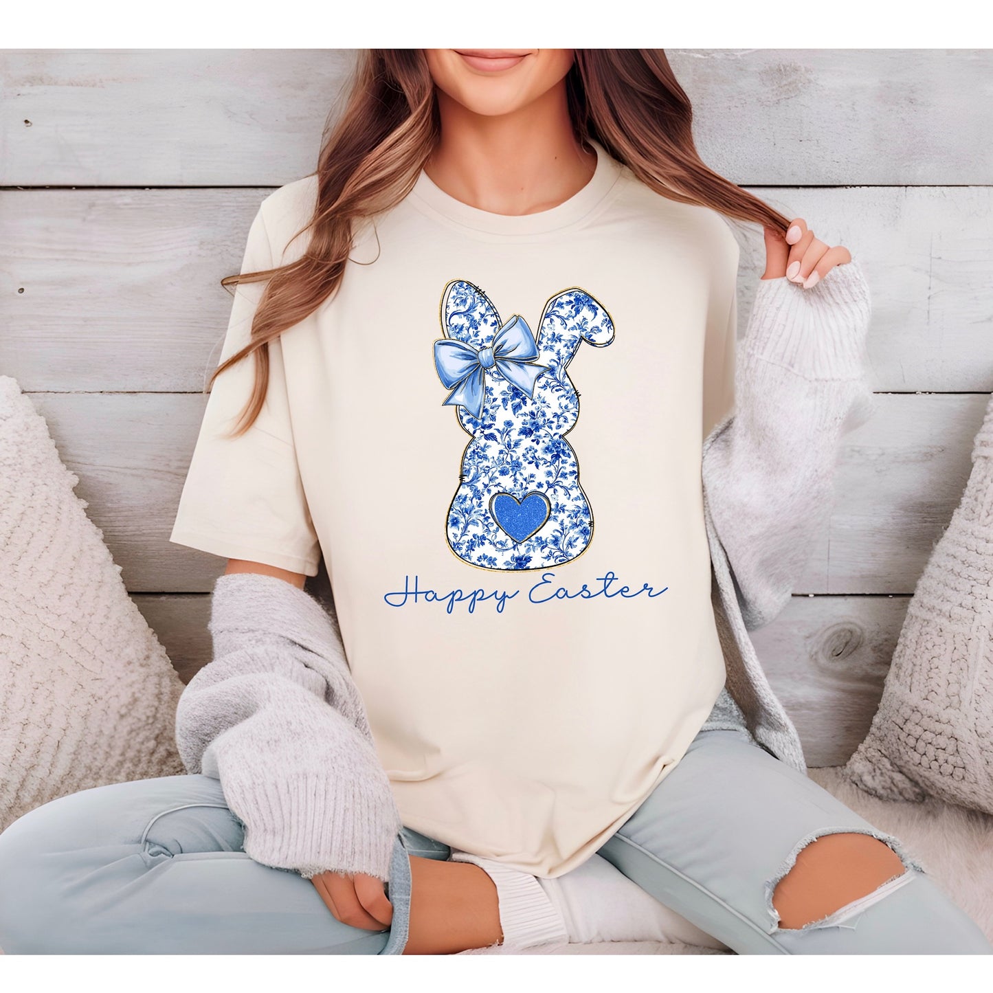 Chinoiserie Bunny Tee