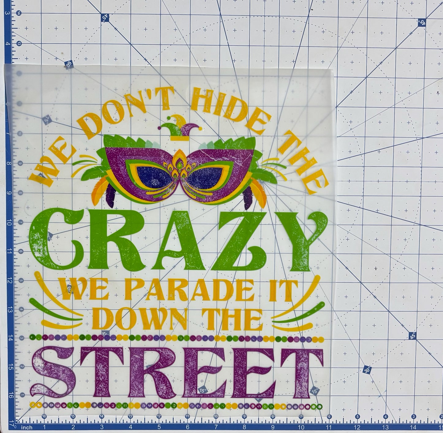 TRANSFER ONLY- Mardi Gras Crazy Street