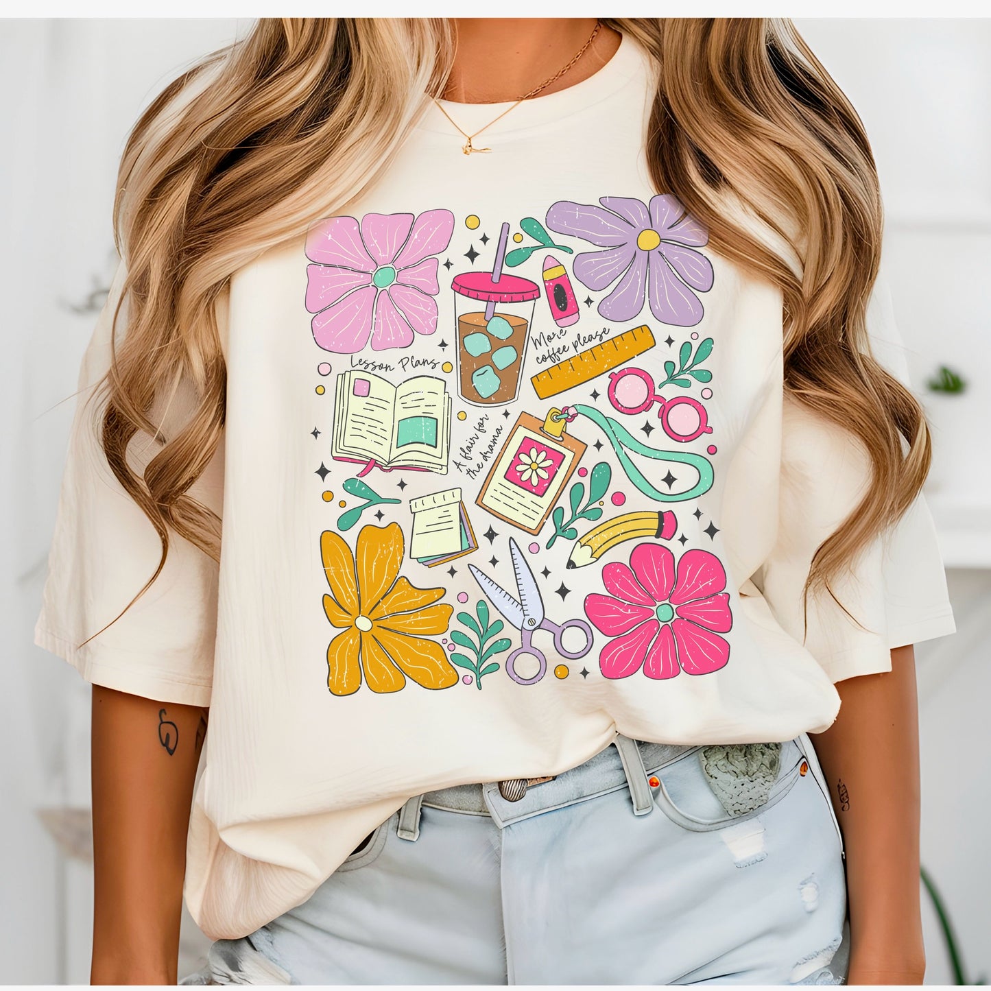 Spring Teacher Tee