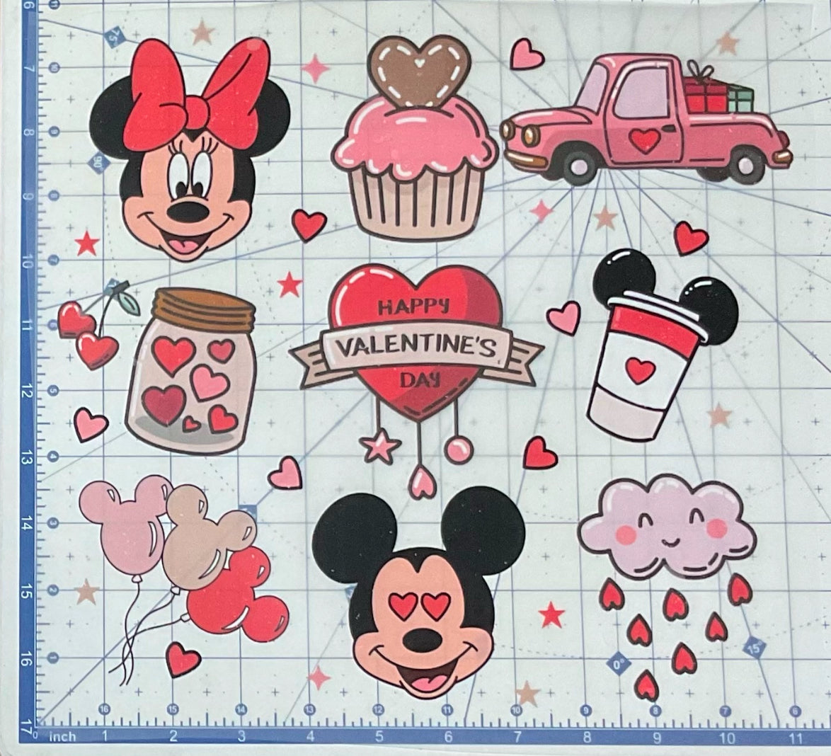 TRANSFER ONLY- Youth Tic Tac Toe Mousy Valentine
