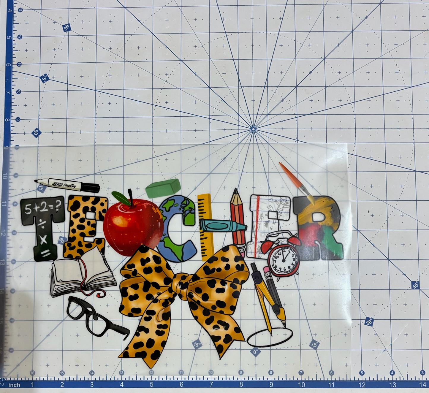 TRANSFER ONLY- Leopard Bow Teacher