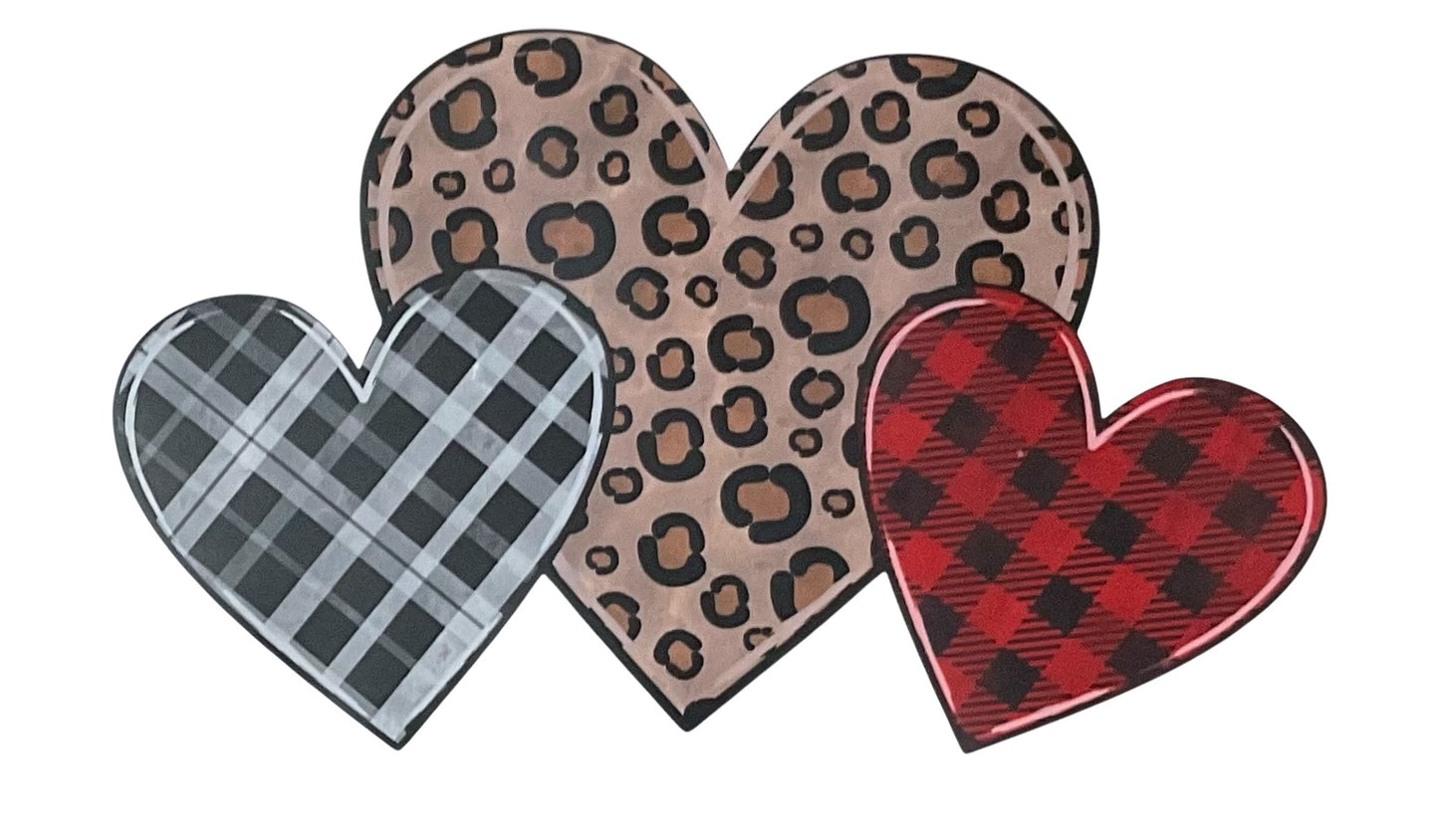 TRANSFER ONLY- Valentine Leopard Hearts