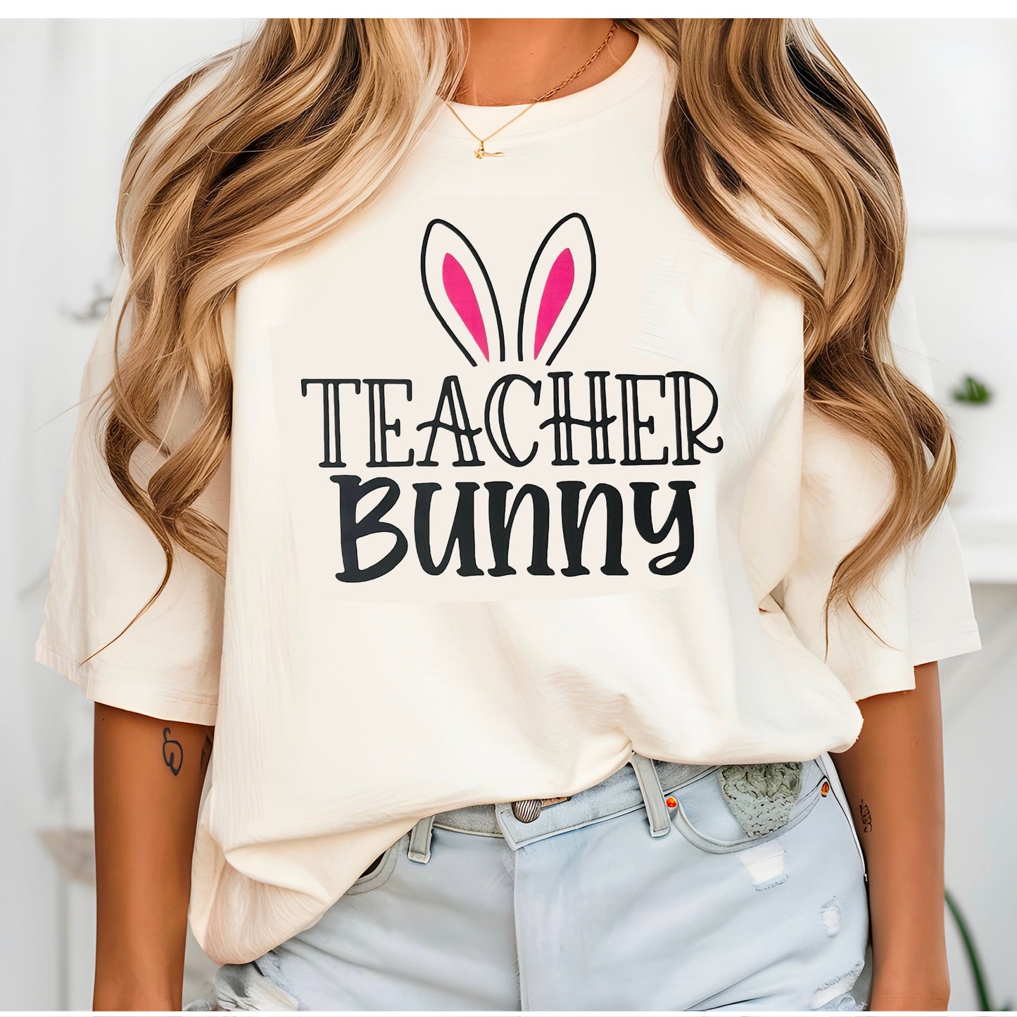 Teacher Bunny Tee