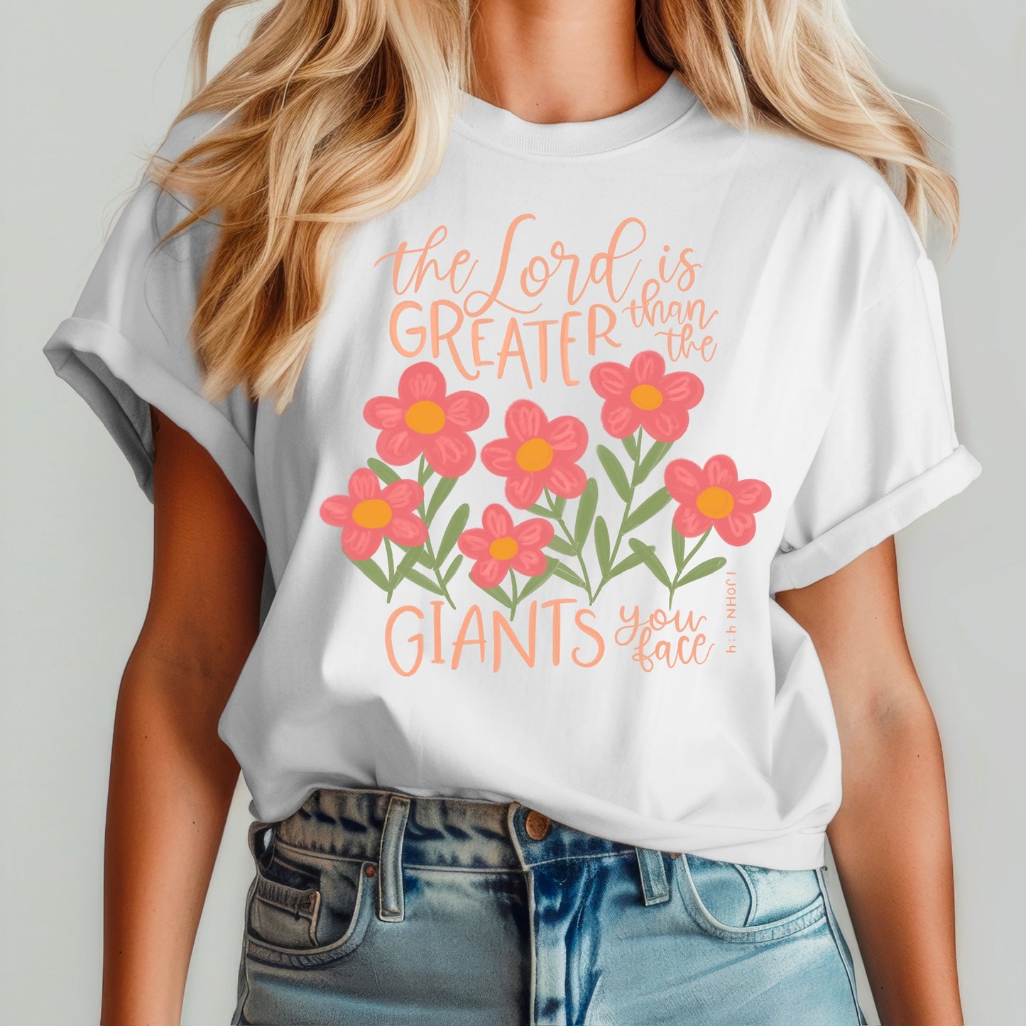 The Lord is Greater than the Giants You Face Tee