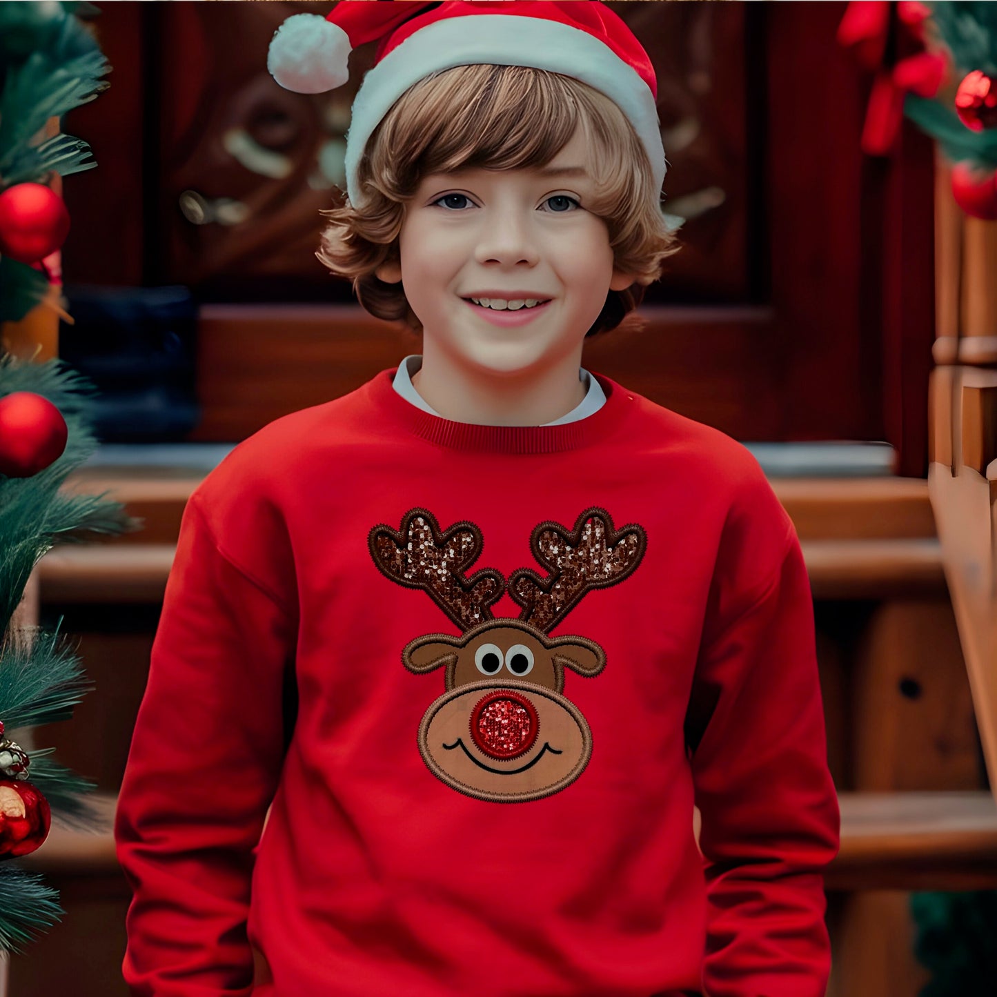 Youth Reindeer Sweatshirt