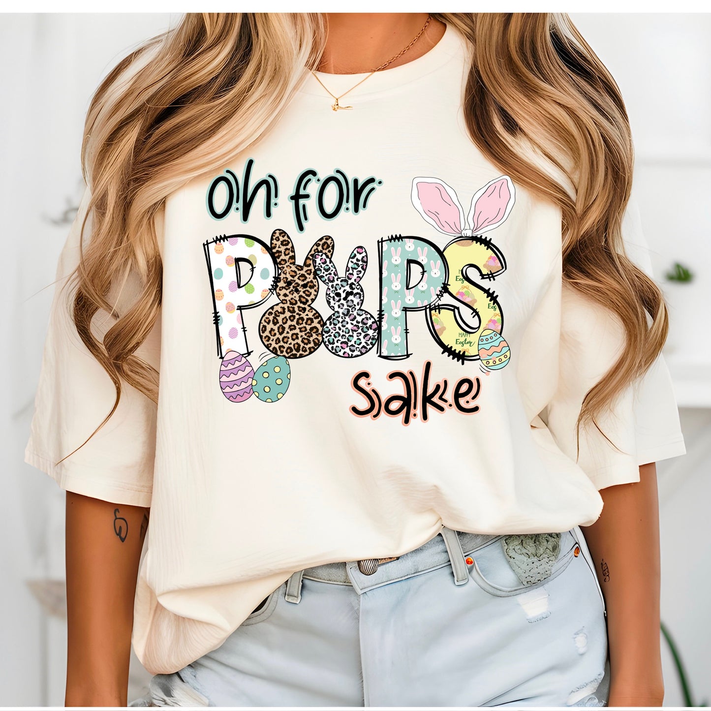 Oh for PEEPS sake Bunny Tee