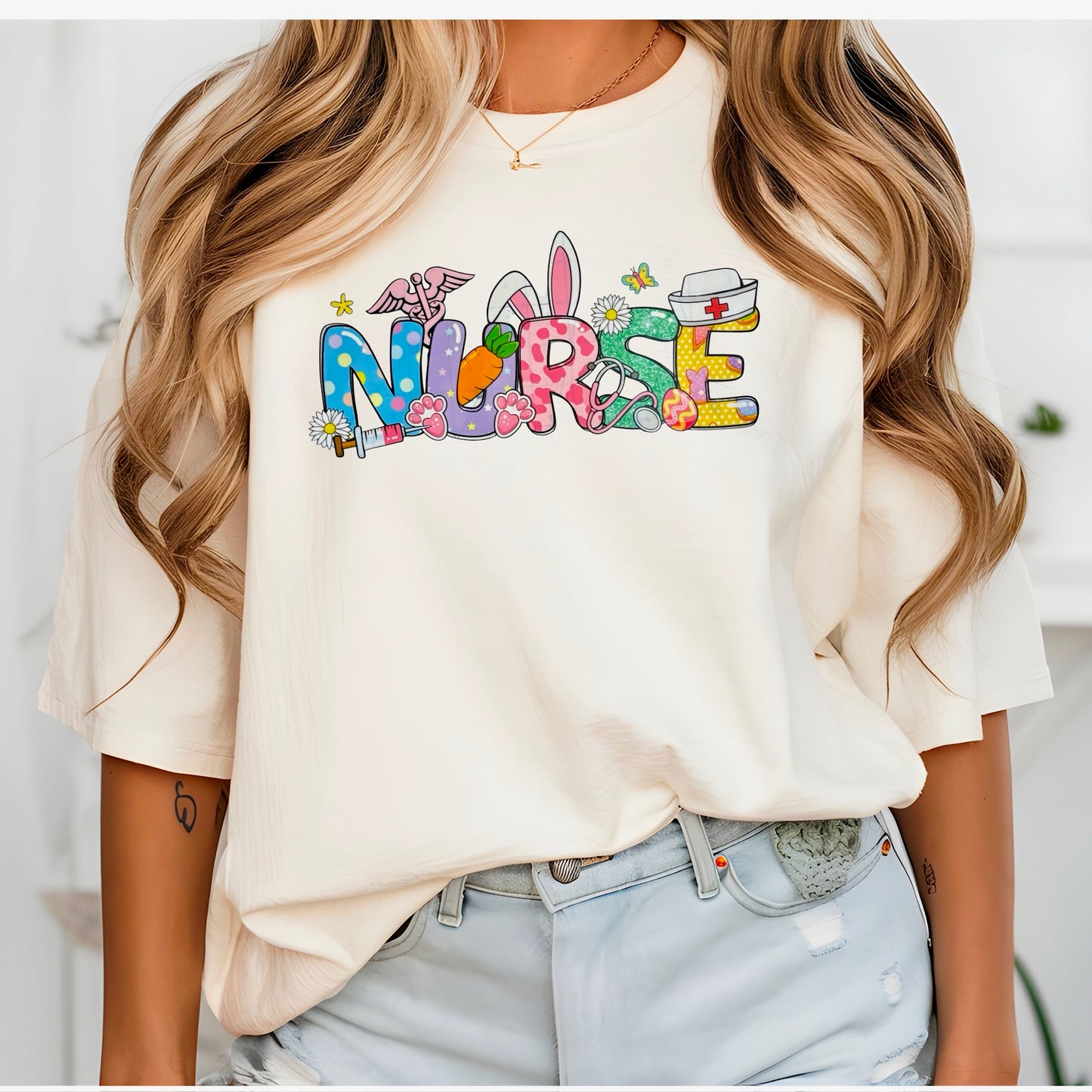 Nurse Easter Tee