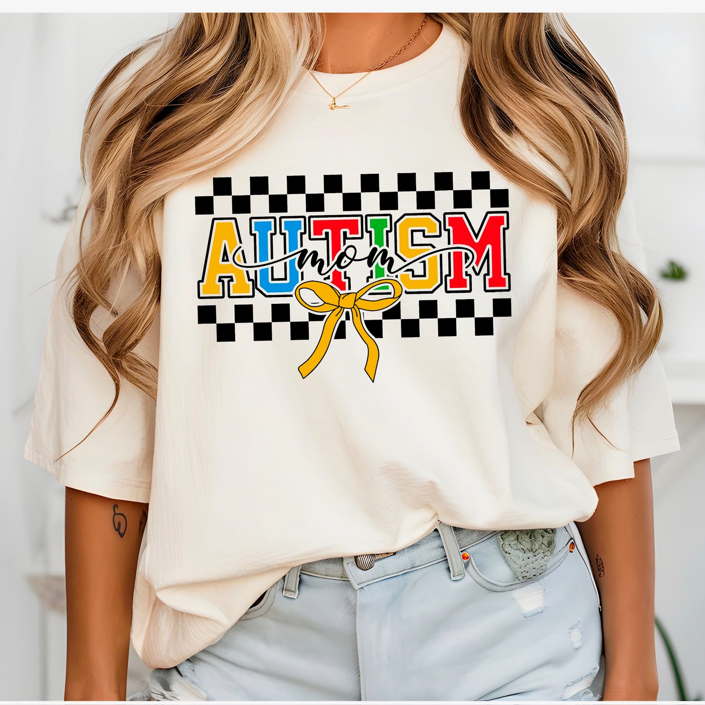 Autism Awareness mom Tee