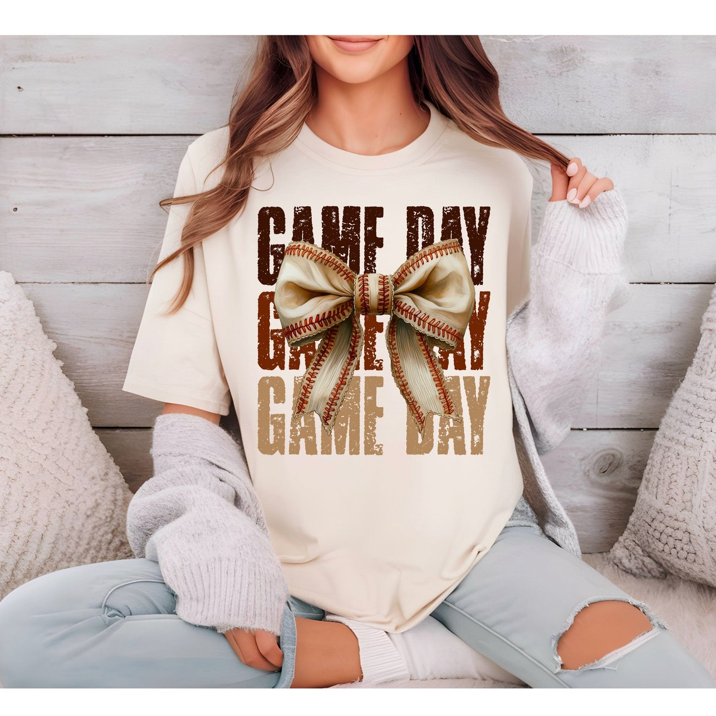 Game Day Softball Mama T-shirt - KLC by Karelyn D
