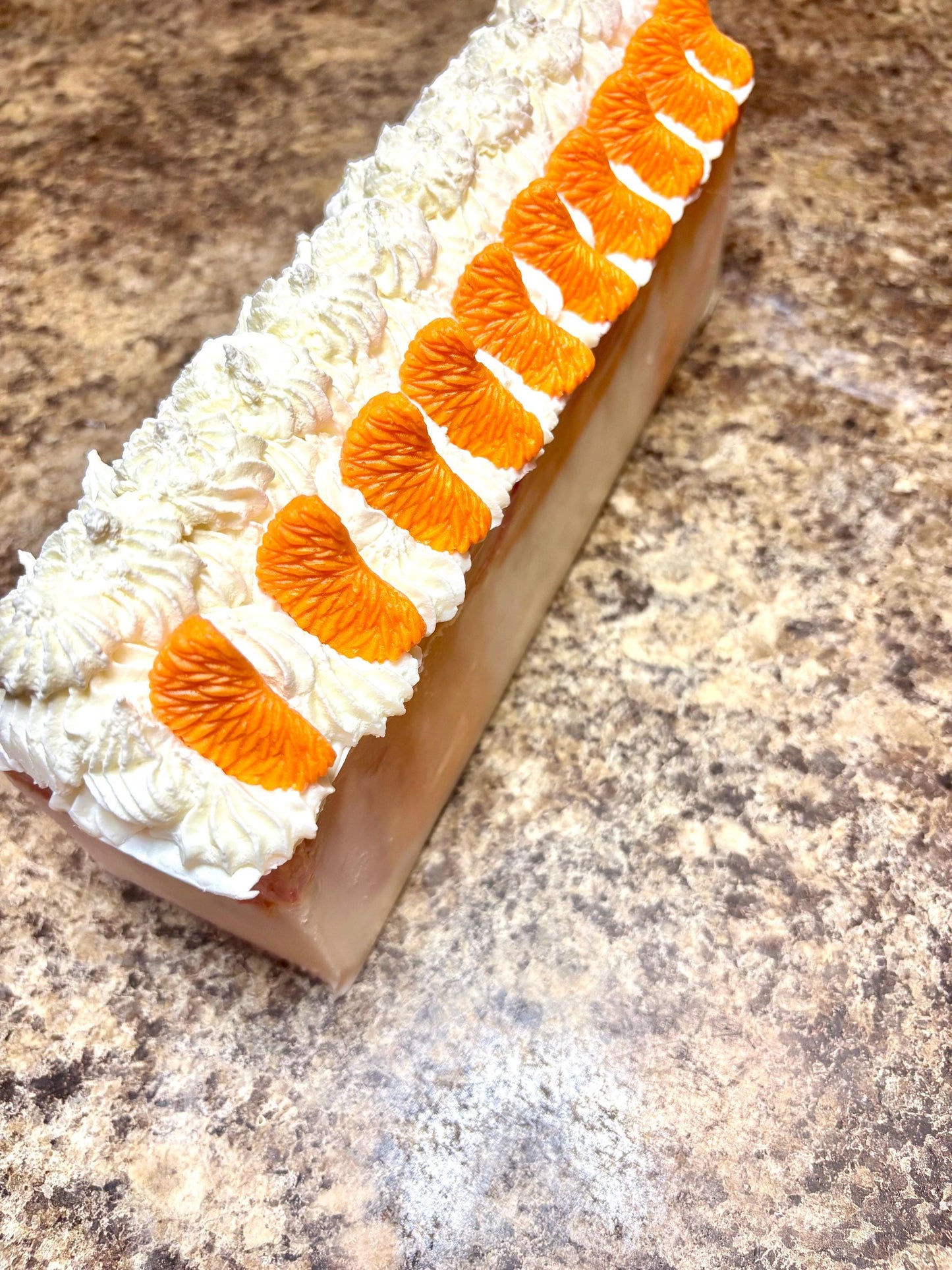 Sweet Orange Chili Pepper Soap, Handmade Soap, Artisan Soap, Cold Process Soap, Orange Soap