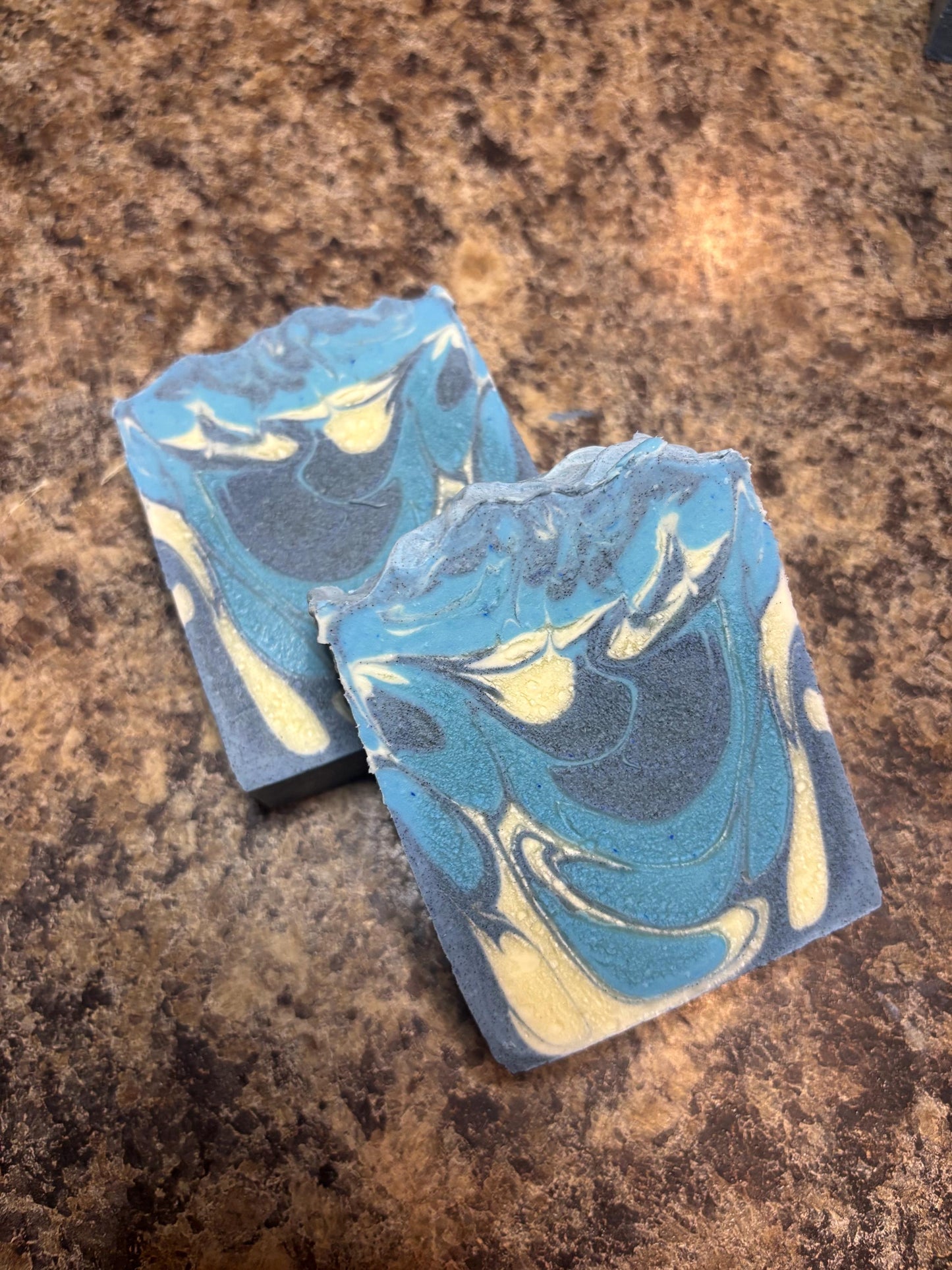 Aqua Di Gio Tallow Soap: Handmade Cold Process Bar