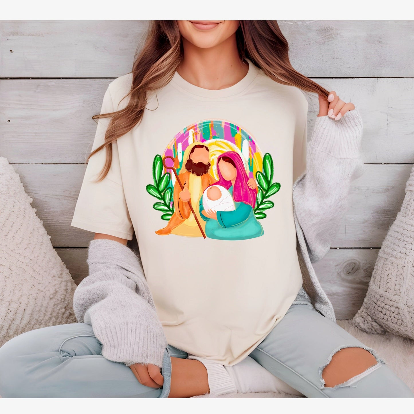 Nativity T-shirt - KLC by Karelyn D