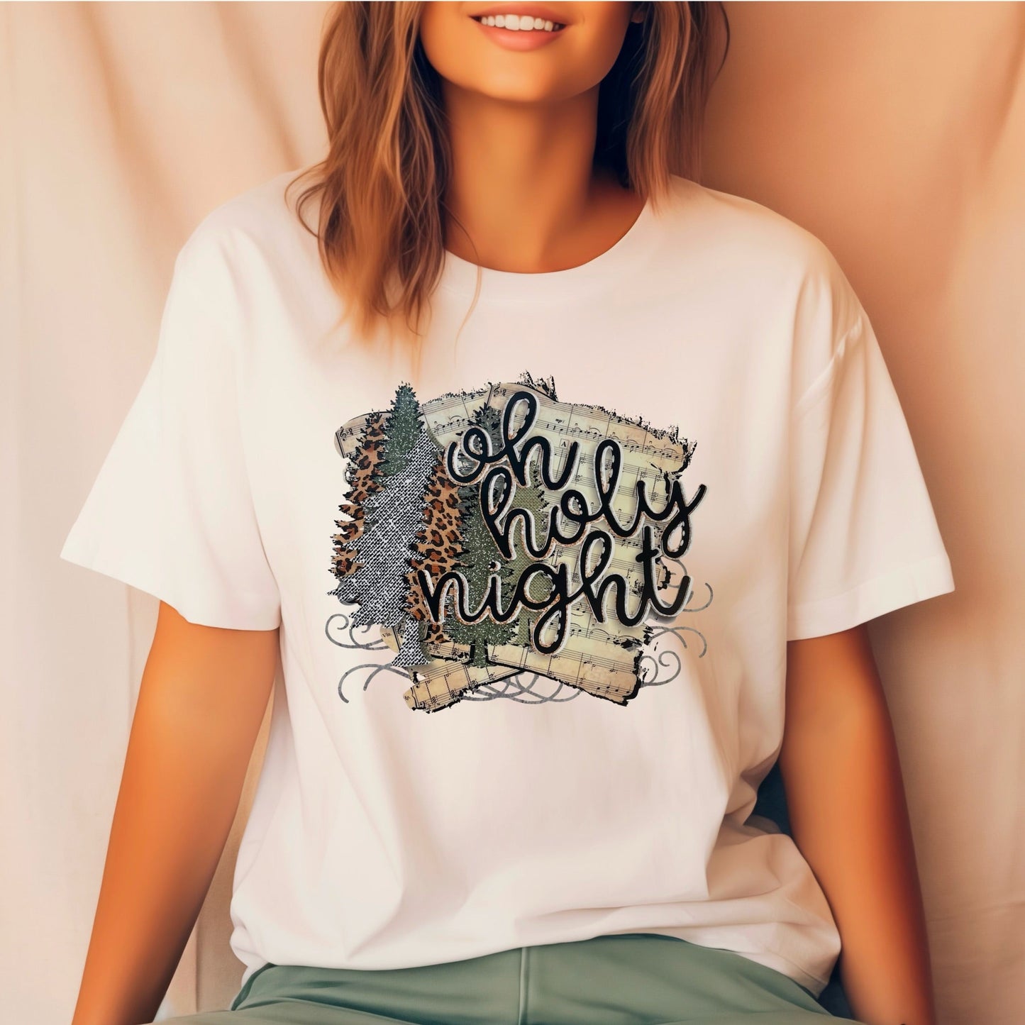 Oh Holy Night T-Shirt - KLC by Karelyn D