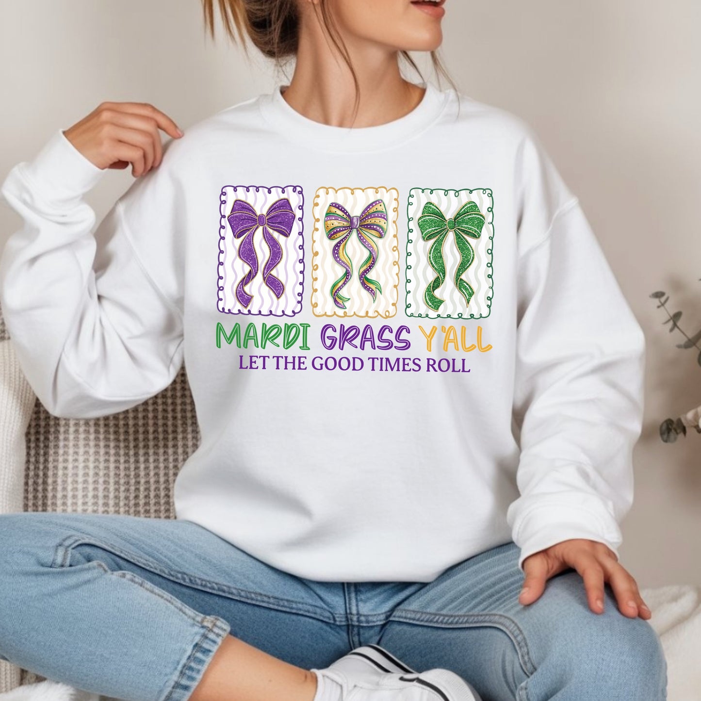 Mardi Gras Sweatshirt
