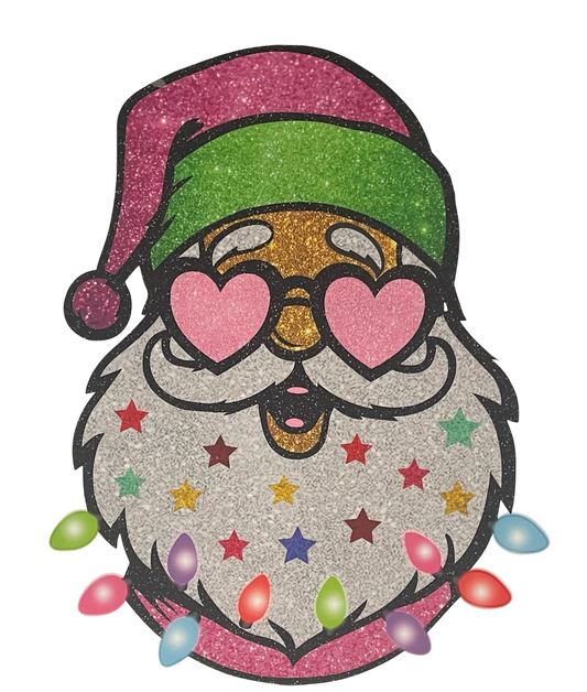 TRANSFER ONLY- Sparkly Santa