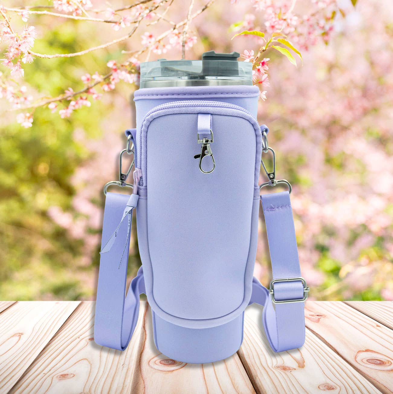 40 oz Tumbler "Handle" Bag - Lavender - KLC by Karelyn D