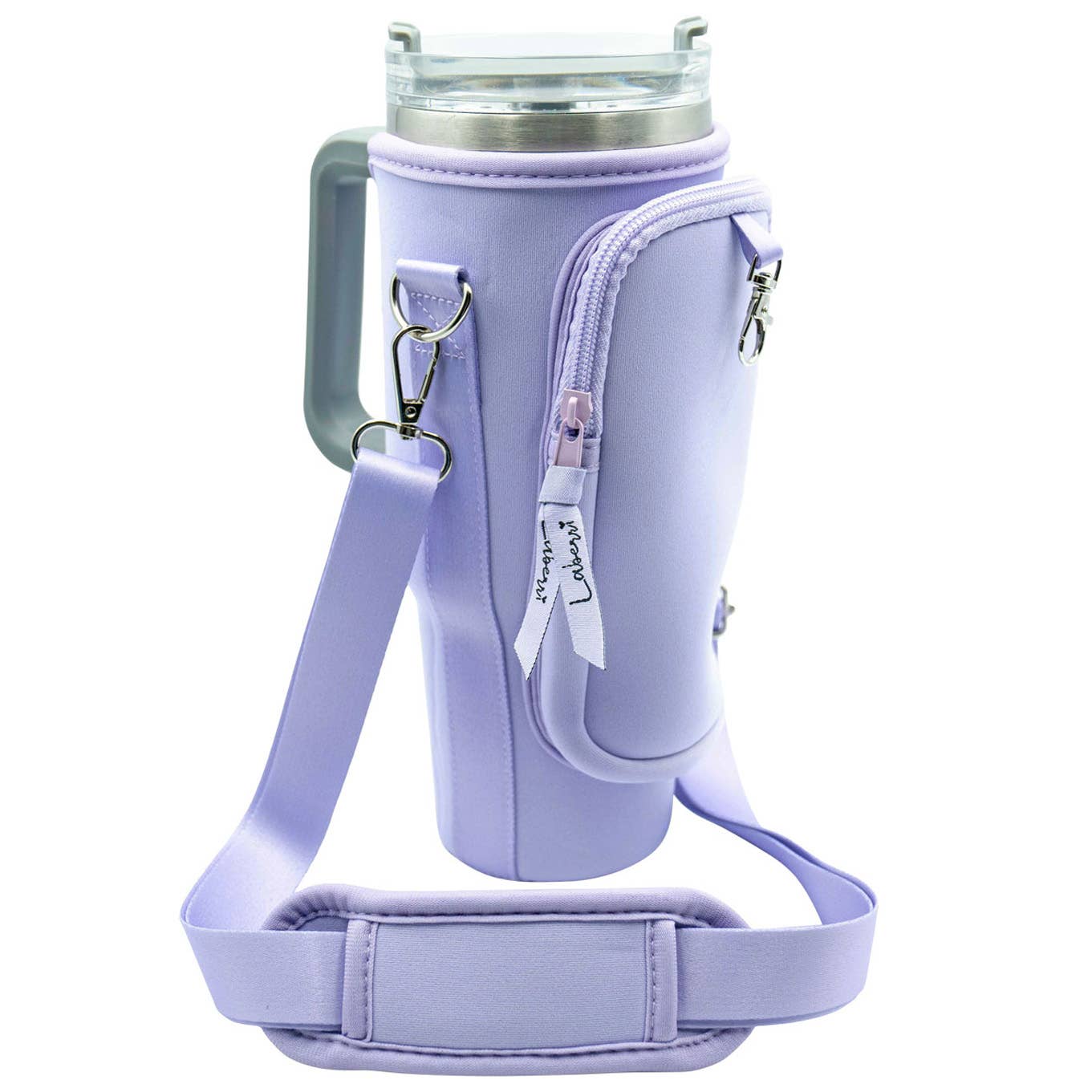 40 oz Tumbler "Handle" Bag - Lavender - KLC by Karelyn D