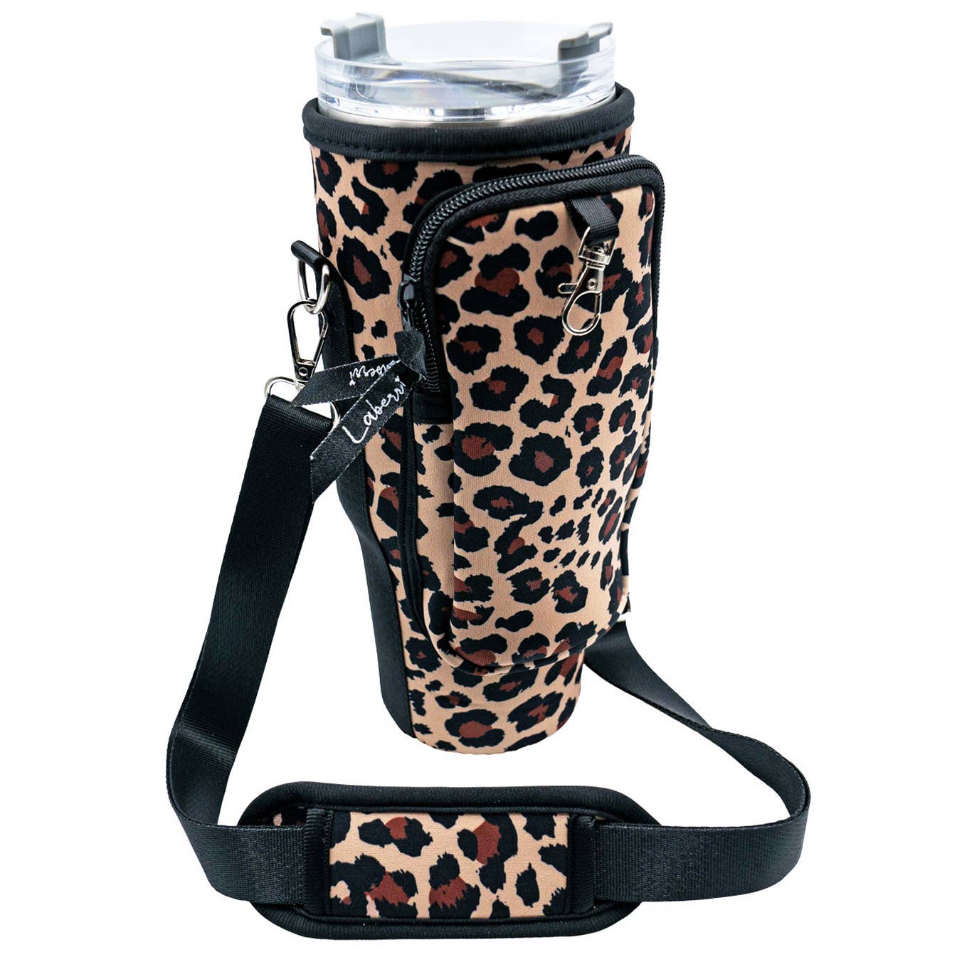 40 oz Tumbler "Handle" Bag - Leopard - KLC by Karelyn D