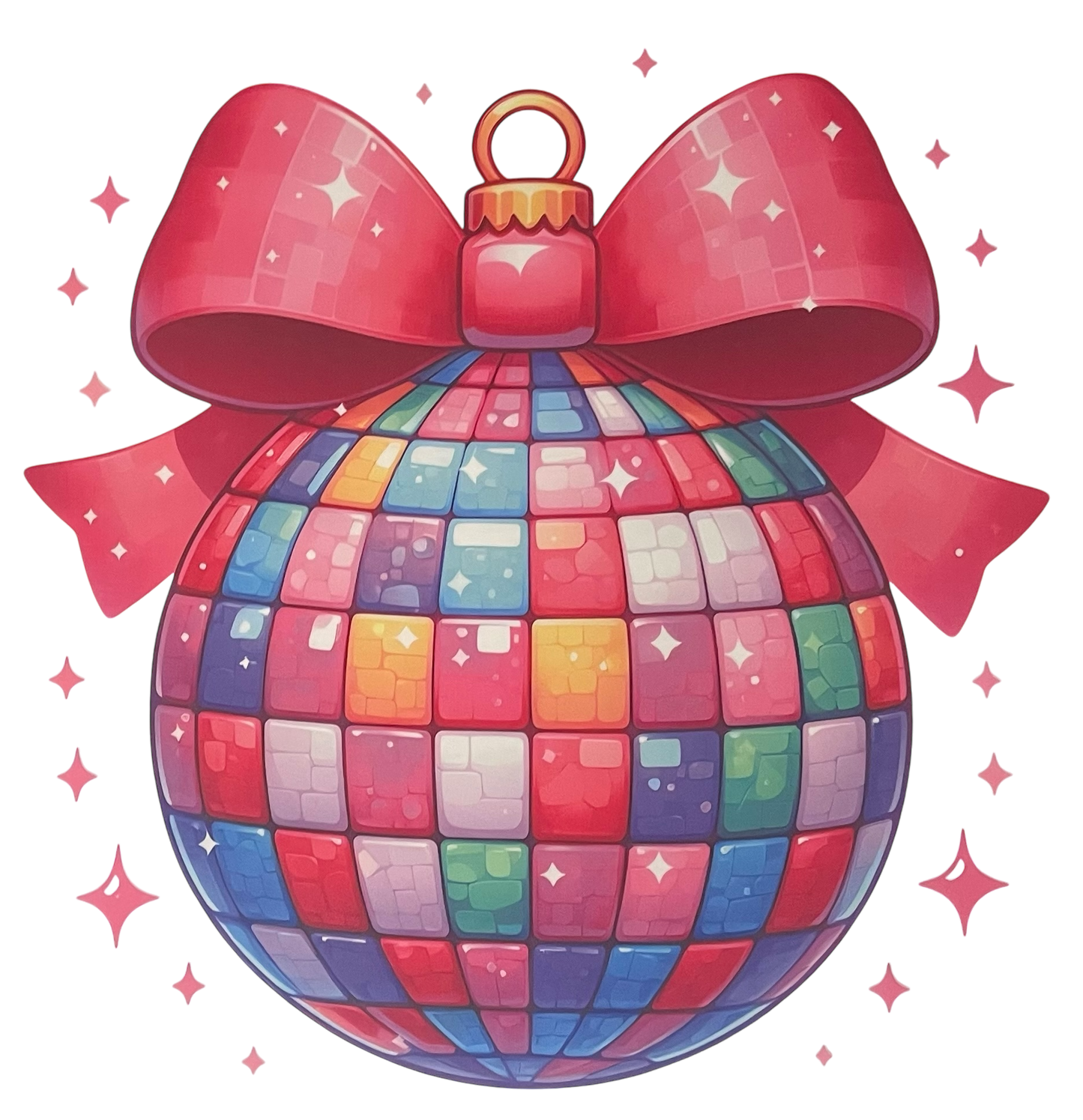 TRANSFER ONLY- Disco Ball Ornament