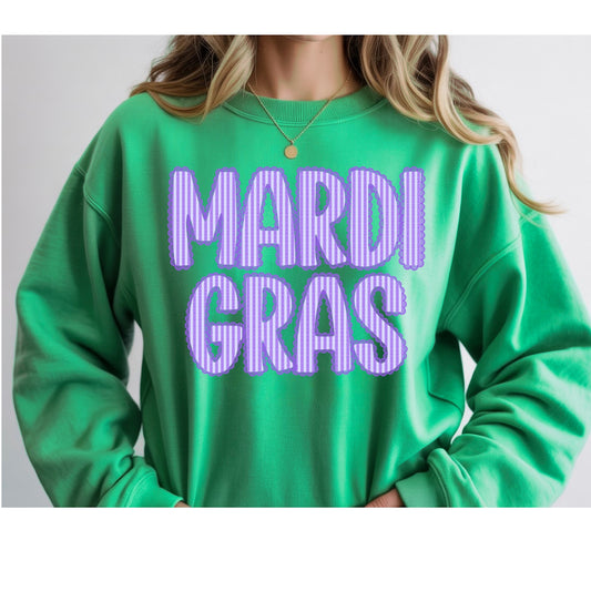 Mardi Gras Sweatshirt