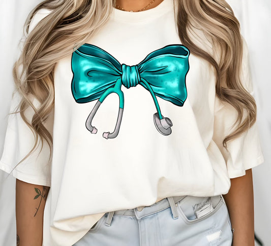 Stethoscope Bow Shirt