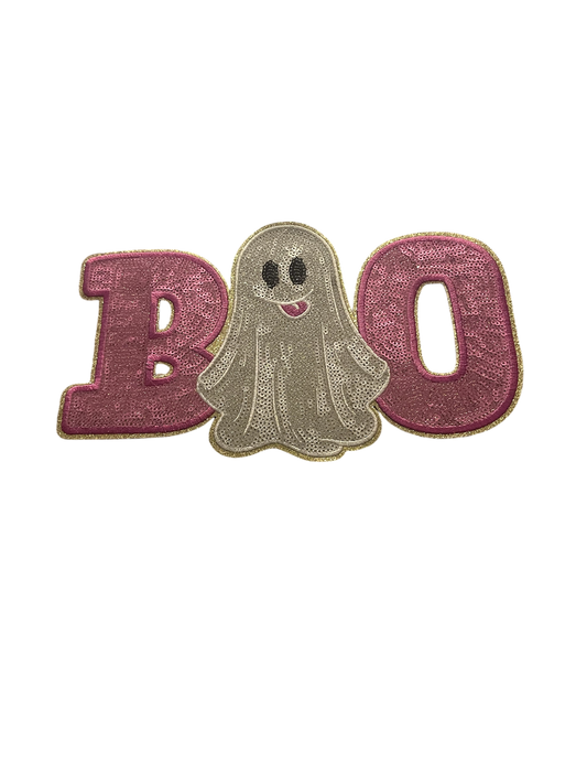 PATCH ONLY- Pink Ghost BOO