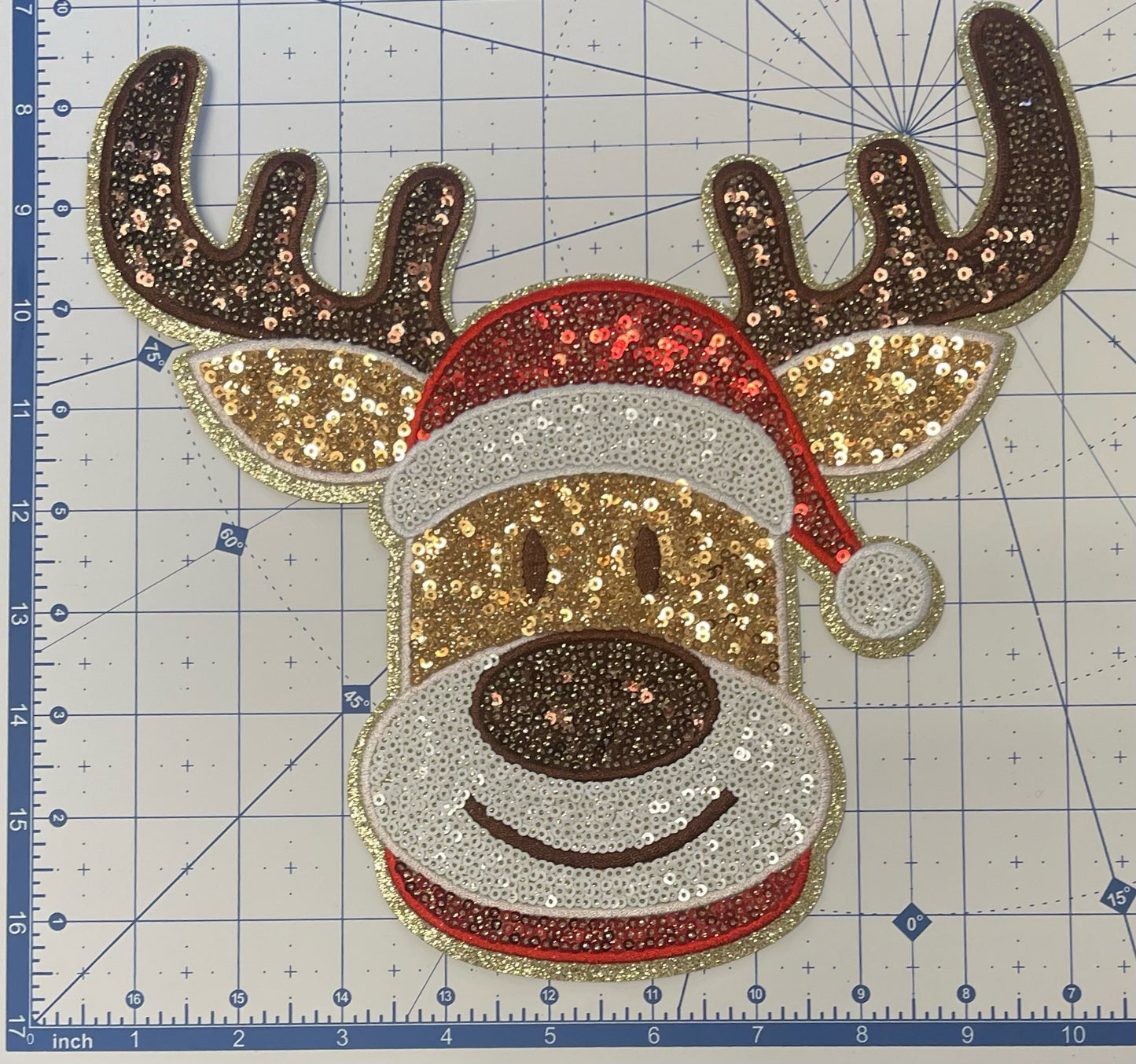 PATCH ONLY- Sequin Reindeer