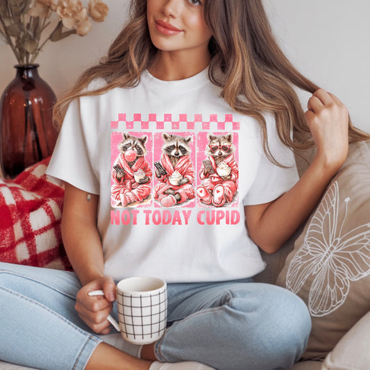 Valentine Raccoon Tee