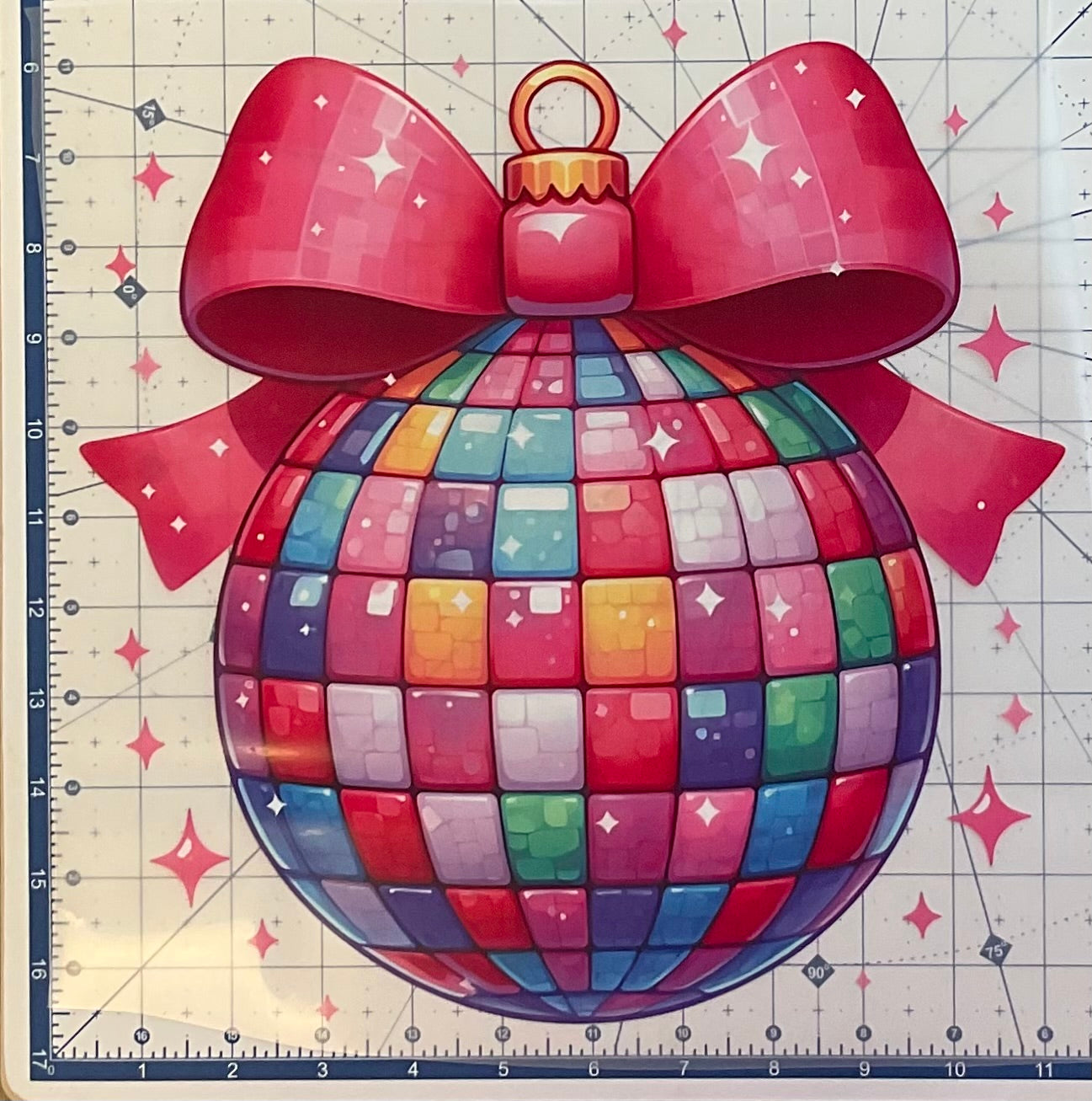 TRANSFER ONLY- Disco Ball Ornament