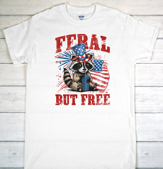 Feral but Free Tee