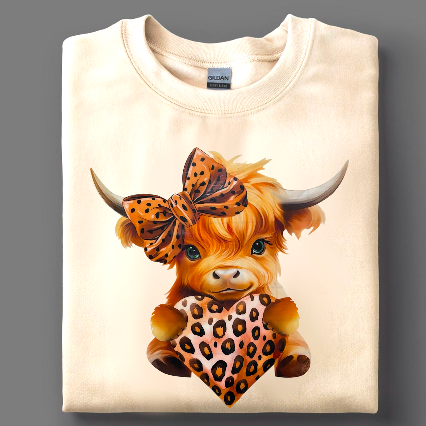 Youth Valentine Cow Tee
