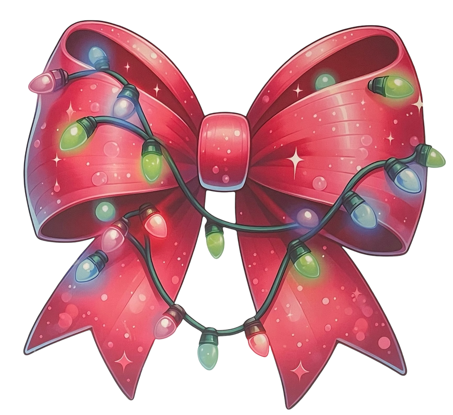 TRANSFER ONLY- Pink Bow & Lights