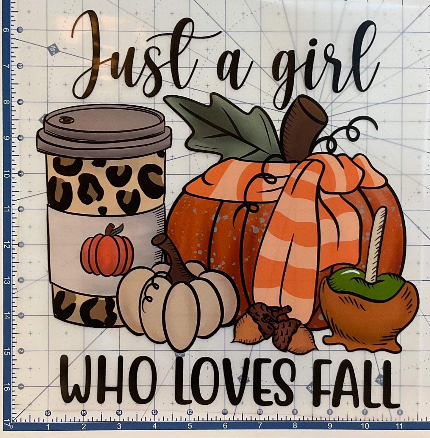 TRANSFER ONLY- Fall Just a Girl