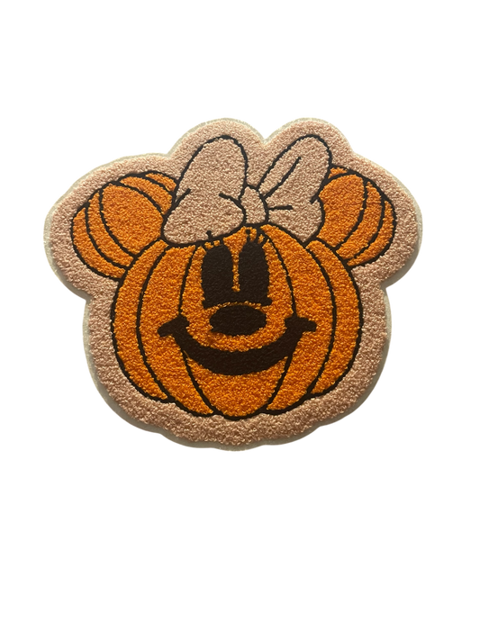 PATCH ONLY- Pumpkin Chenille Patch