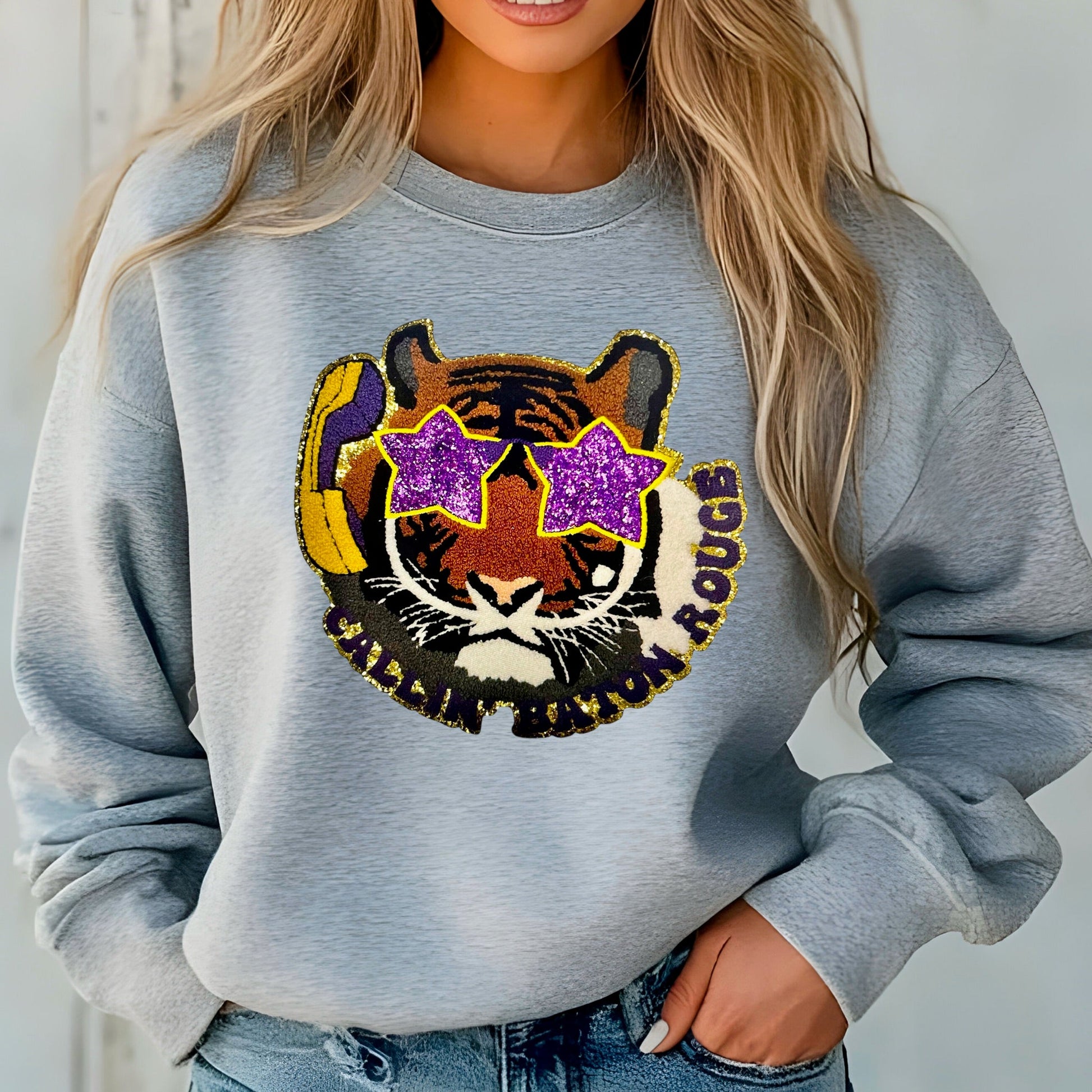 Callin’ Baton Rouge Sweatshirt - KLC by Karelyn D