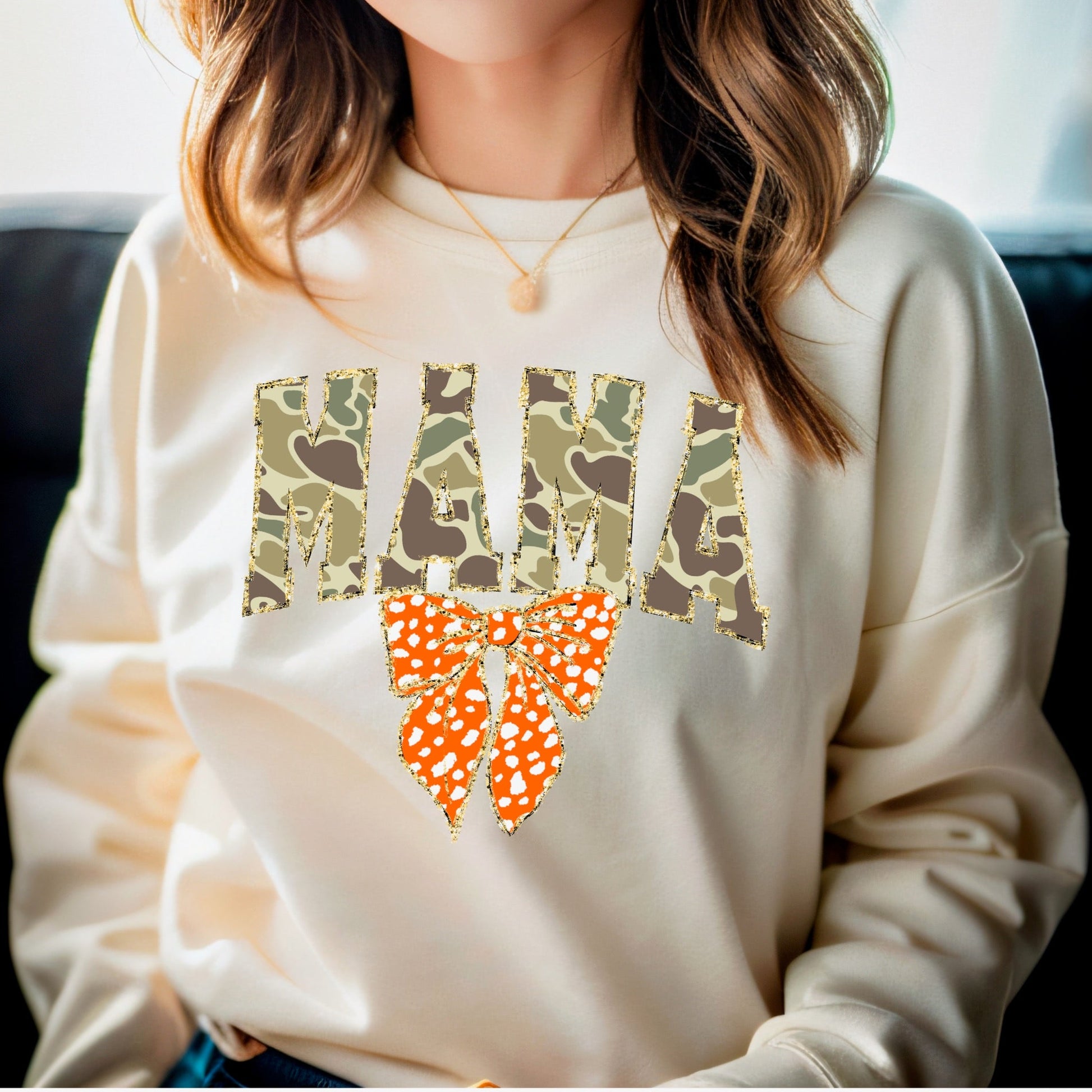 Camo Mama Sweatshirt - KLC by Karelyn D