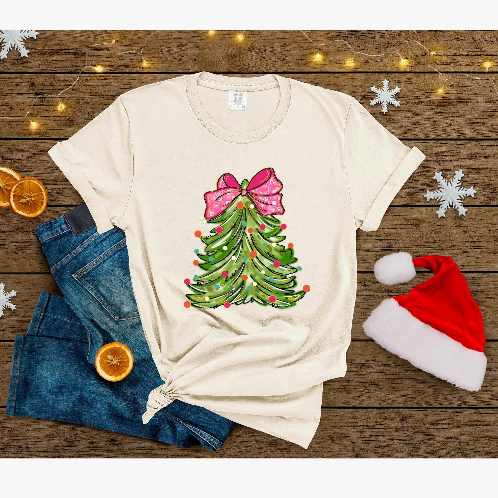 Cute Christmas Tree T-Shirt - KLC by Karelyn D