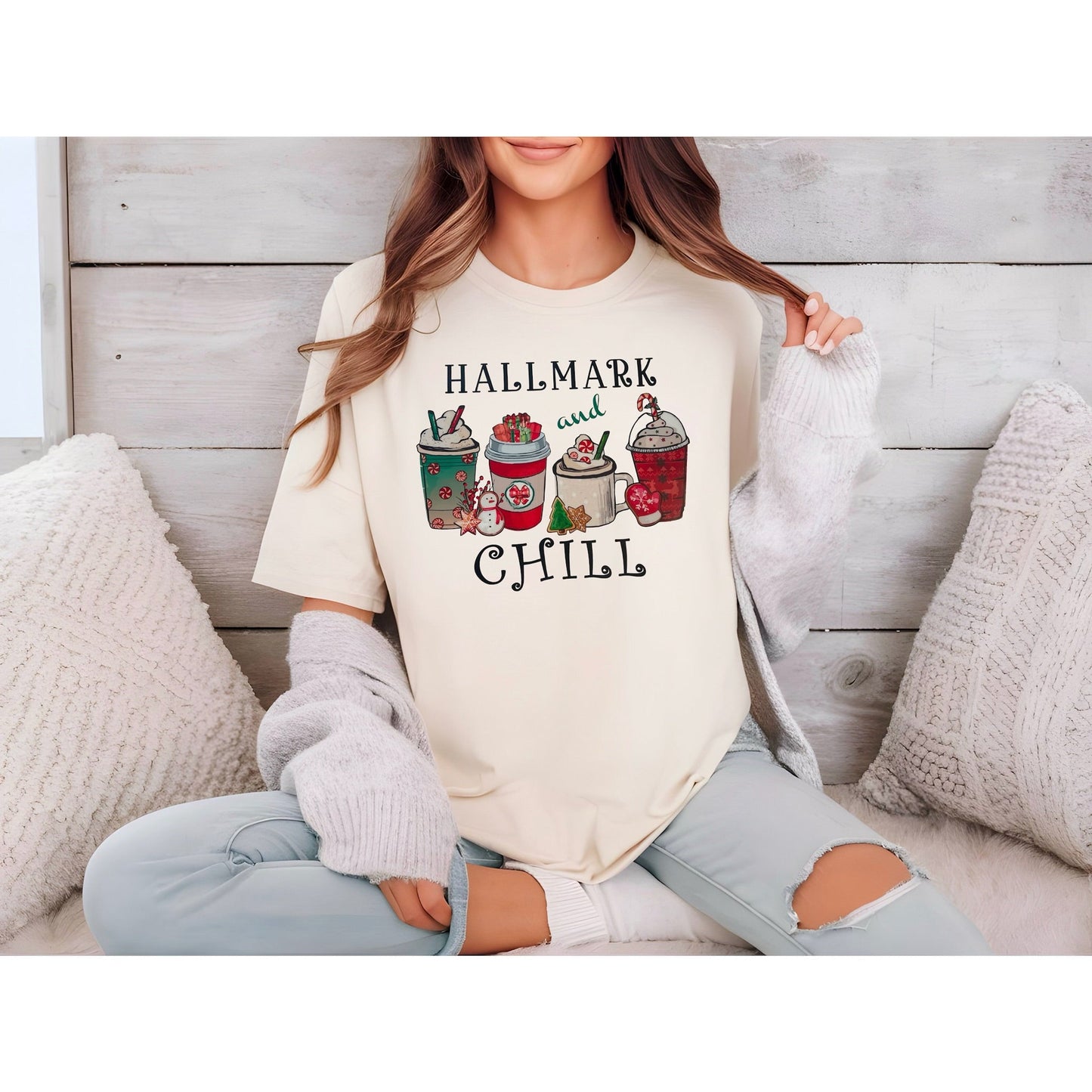 Hallmark and Chill T-Shirt - KLC by Karelyn D