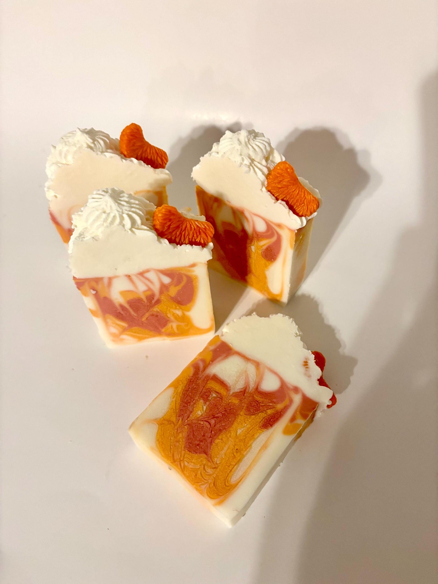 Sweet Orange Chili Pepper Soap, Handmade Soap, Artisan Soap, Cold Process Soap, Orange Soap