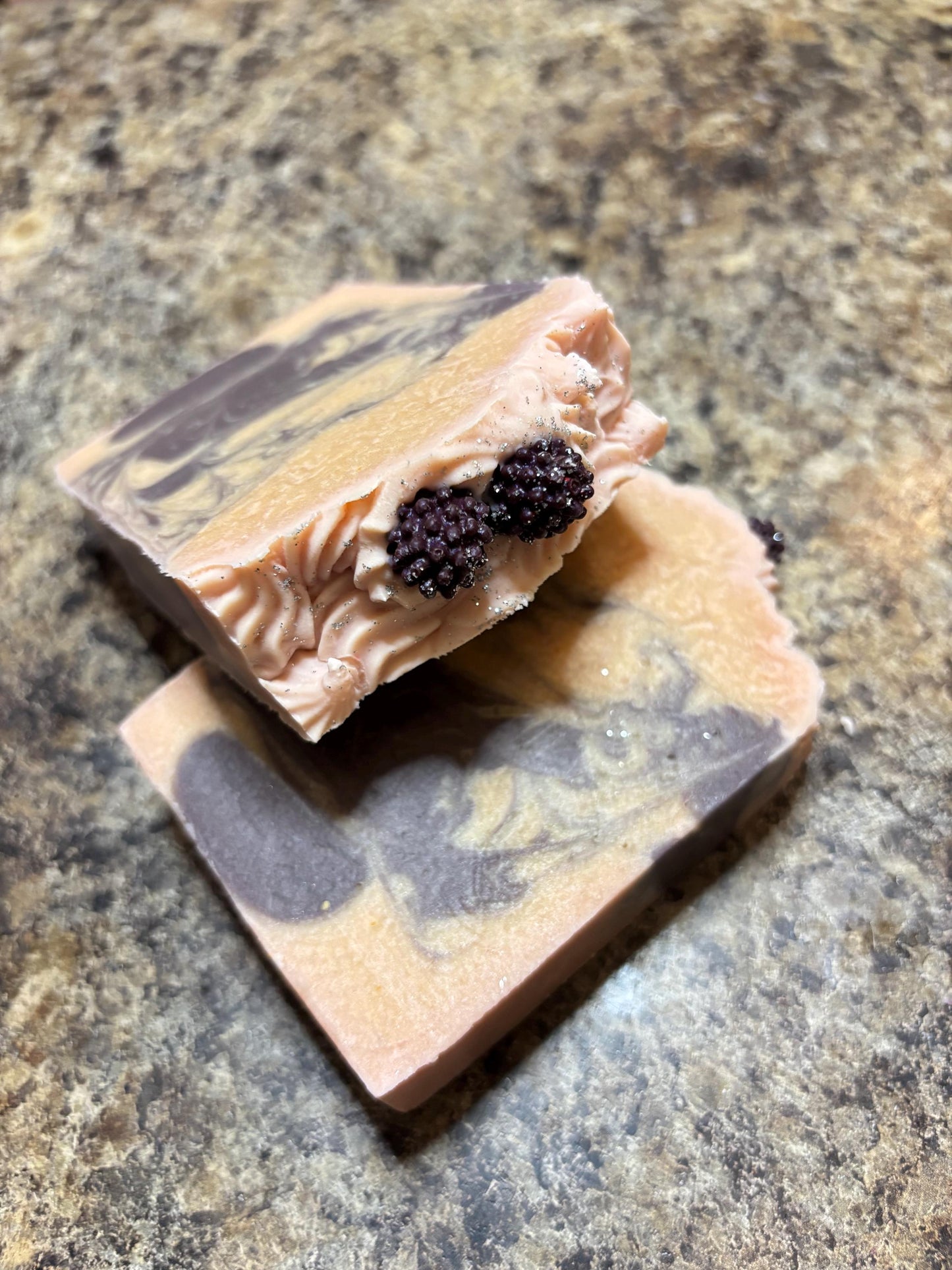Handmade Black Raspberry Vanilla Soap: Artisan Cold Process Soap