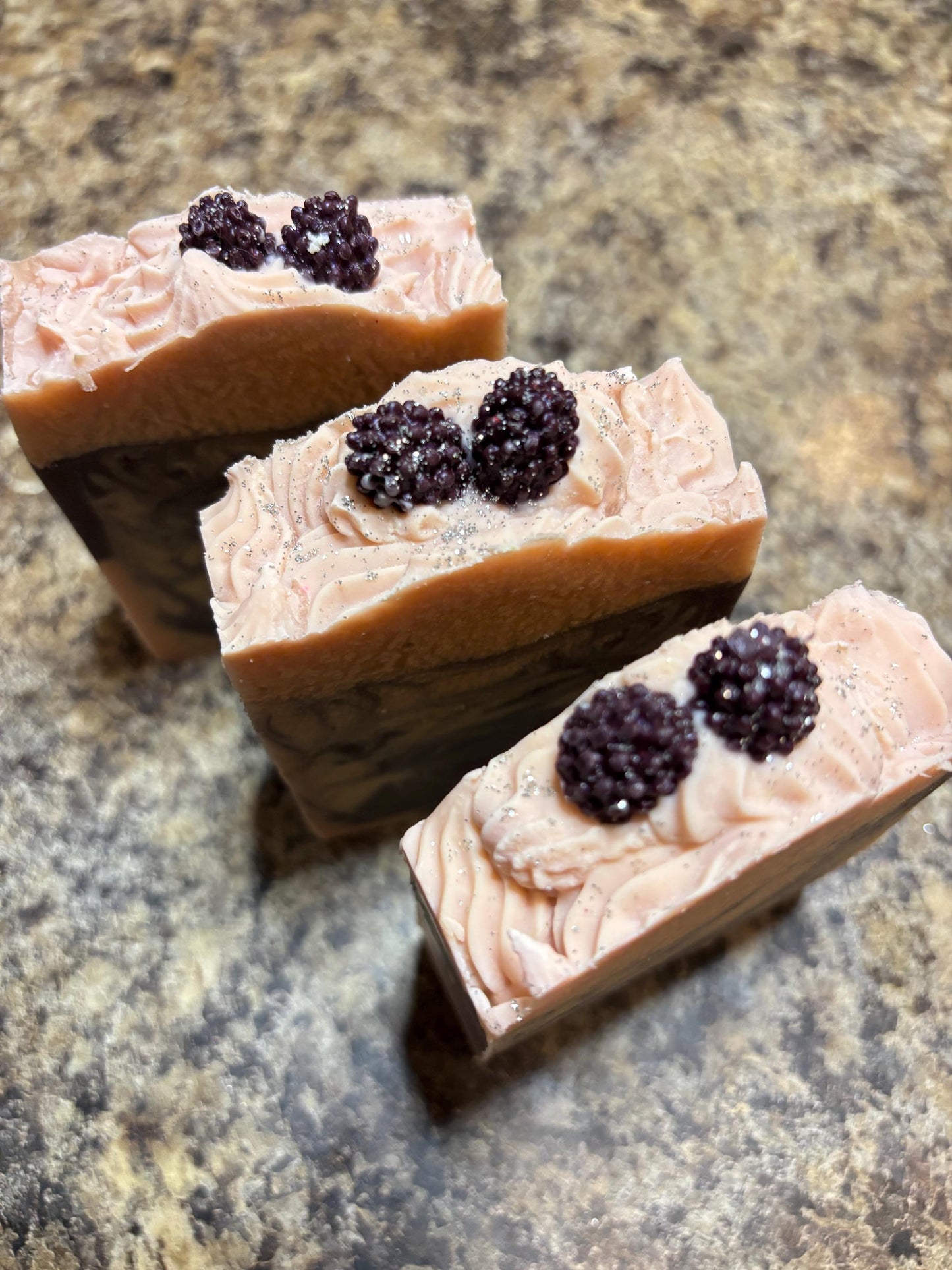 Handmade Black Raspberry Vanilla Soap: Artisan Cold Process Soap