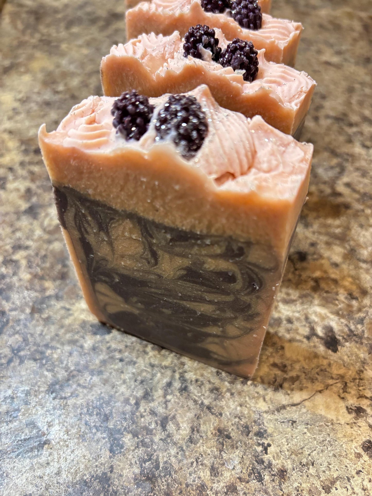 Handmade Black Raspberry Vanilla Soap: Artisan Cold Process Soap