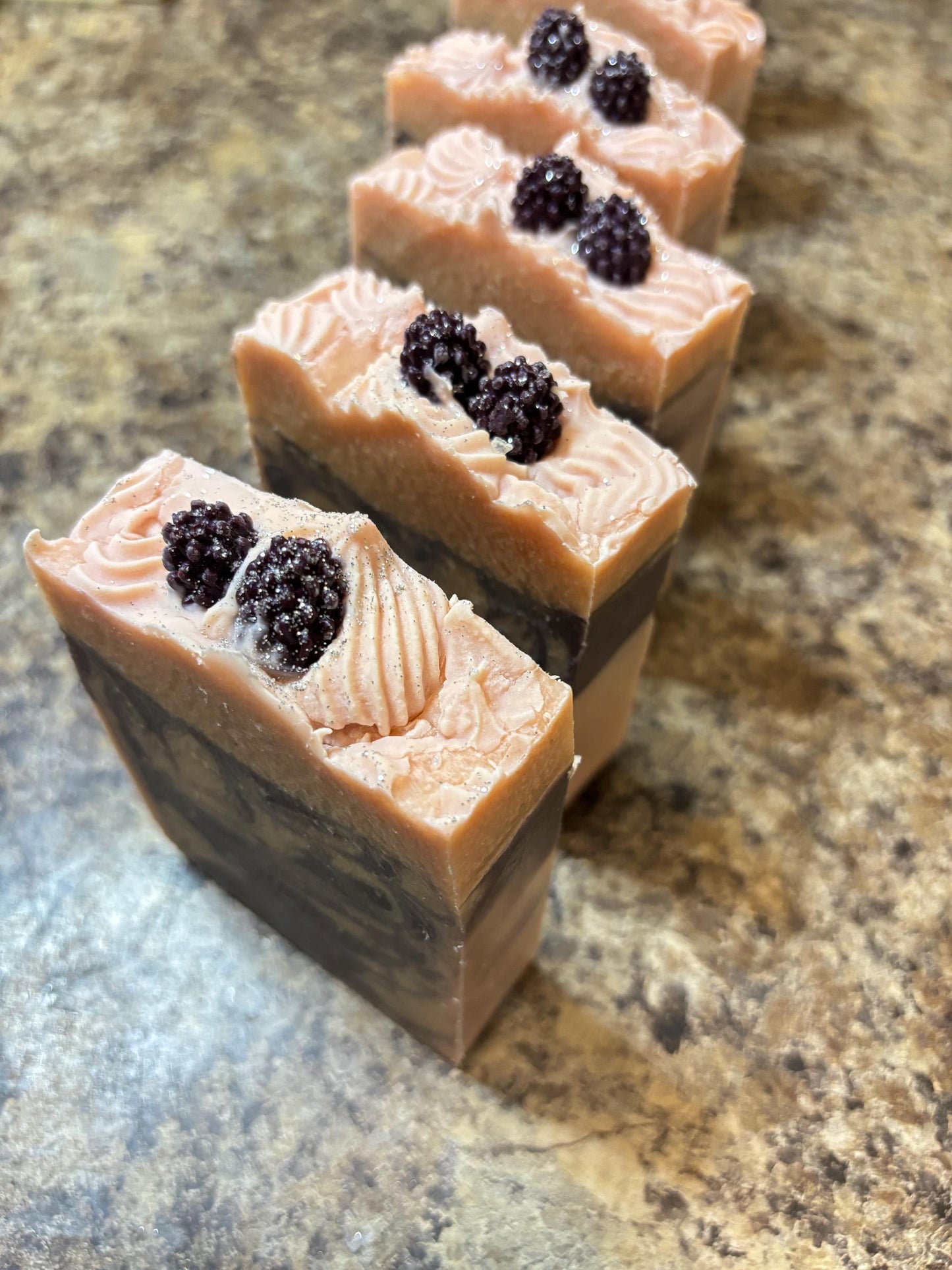 Handmade Black Raspberry Vanilla Soap: Artisan Cold Process Soap