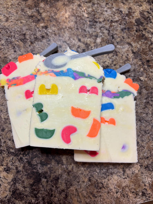 Toucan Tango Soap: Handmade Tallow Soap, Fruity Cereal Scent